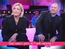 Alain Soral et Marine Le Pen