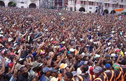 Rassemblement à Magascar