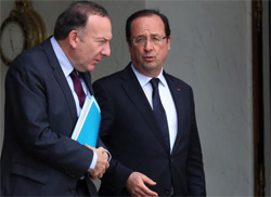 Pierre Gattaz et François Hollande